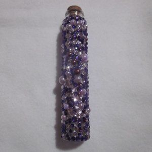 Multi Purple Bling Empty Potion Bottle.